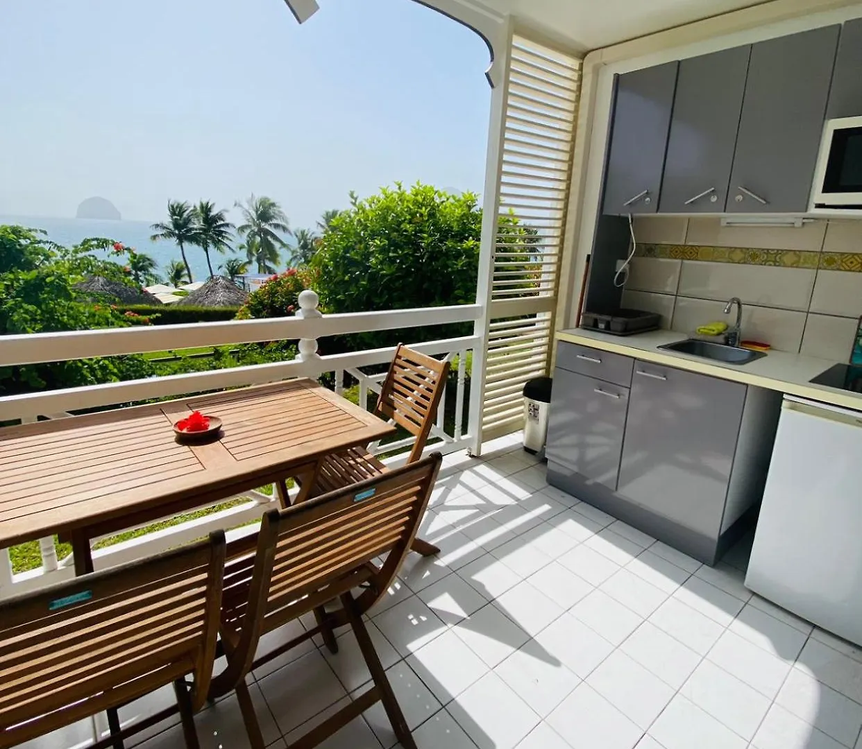 アパート Studio 2/4 Personnes Avec Vue Mer & Piscine - Residence Marinotel ル・ディアマン